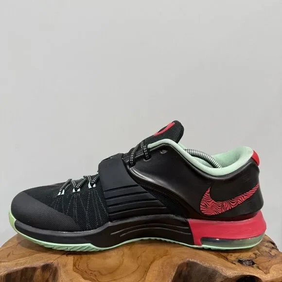 Nike KD VII 7 Good Bad Apple Black Red Mint Green 653996-063 size 11